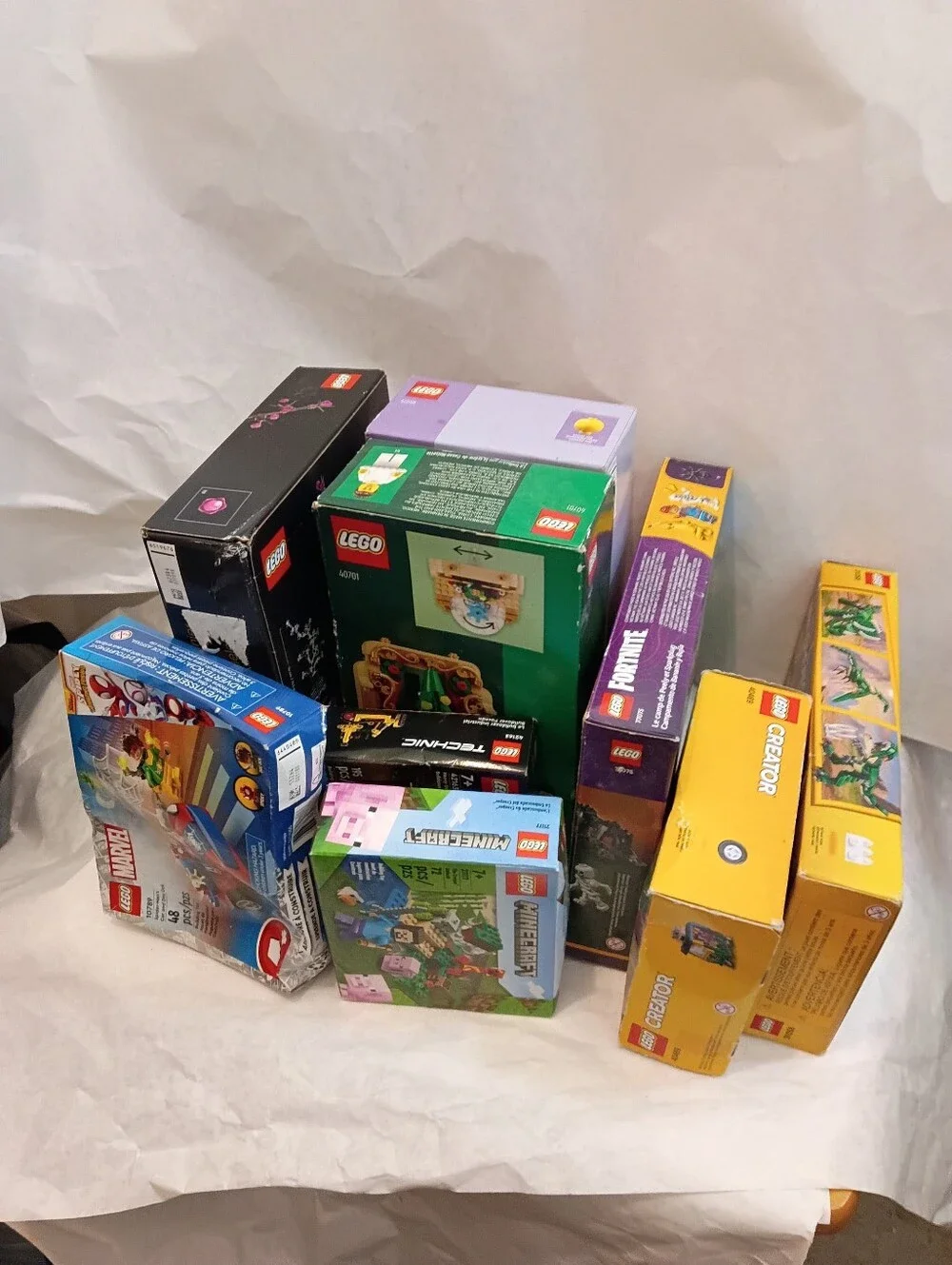LEGO Lot Of 10 New Damage Box